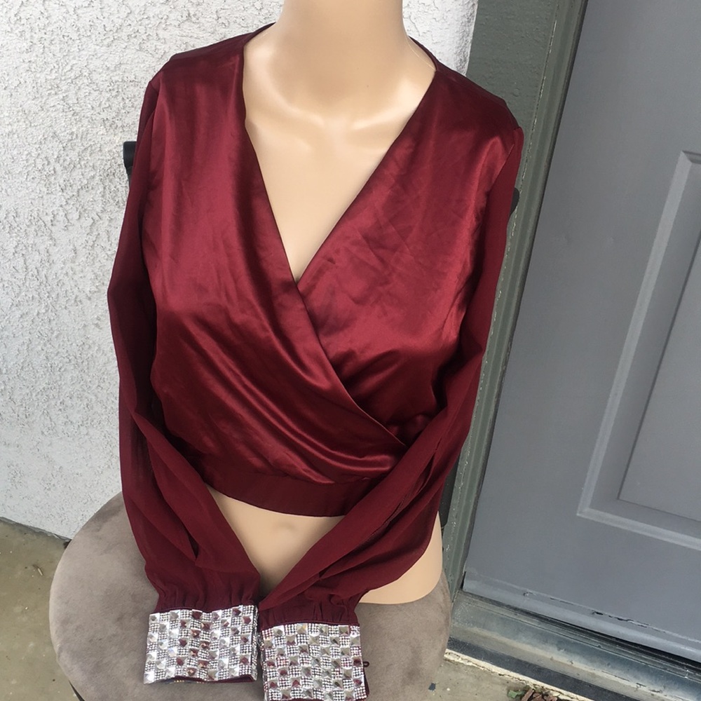 Elegant special occasion blouse